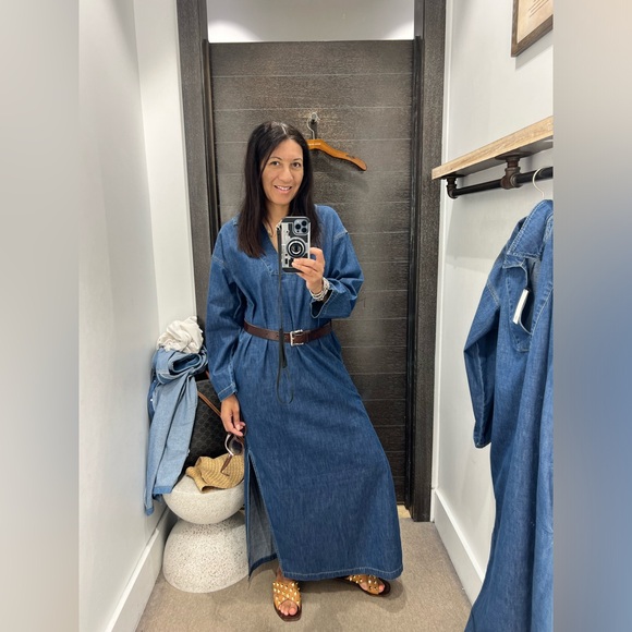 Cruz denim maxi dress - Picture 6 of 6